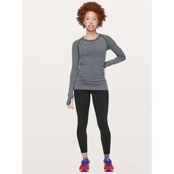 Lululemon Fast & Free 7/8 Tight II Non-Reflective Nulux 25" In Black - Picture 3 of 13